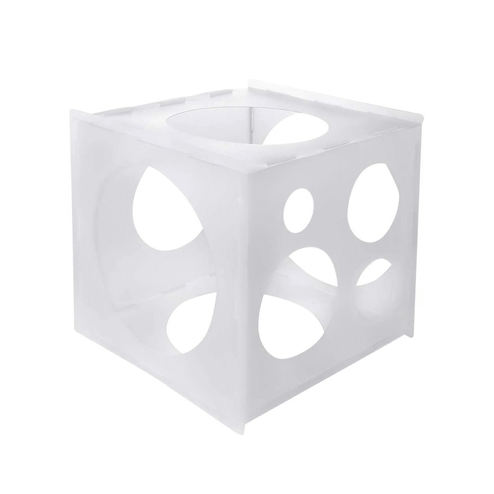 Strumento di misurazione Cubo Trasparente Palloncino Sizer Box